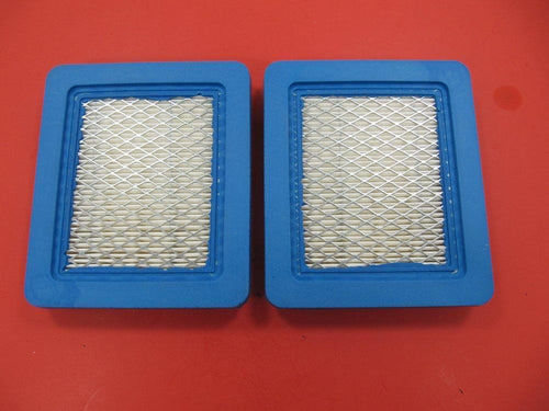 (2 Pack) Air Filter Replaces Briggs and Stratton # 491588S Flat Air Filter Cartridge