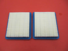 (2 Pack) Air Filter Replaces Briggs and Stratton # 491588S Flat Air Filter Cartridge